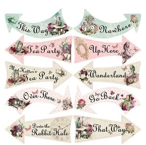 Alice In Wonderland Vintage Party Decorations